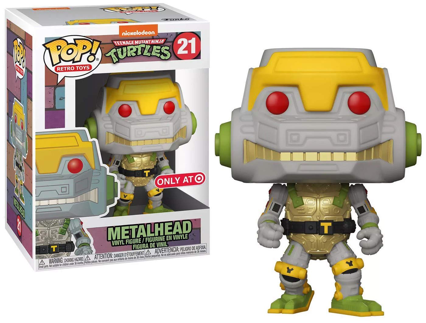 Funko Pop! Vinyl: Teenage Mutant Ninja Turtles - Metalhead - Collectable Vinyl Figure - Gift Idea - Official Merchandise - Toys for Kids & Adults - Movies Fans - Model Figure for Collectors