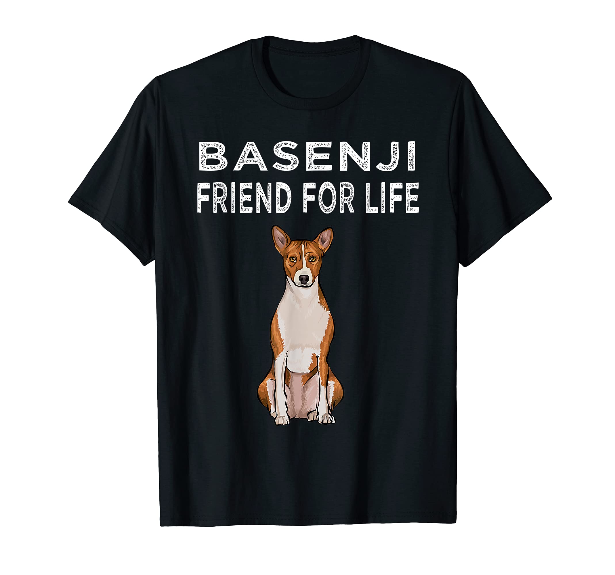 Basenji Friend For Life Dog Lover Friendship T-Shirt