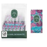 Eyup Sabri Tuncer Ocean Refreshing Towels, Individually Wrapped, 150 Count | 1.97 x 3.94 in (5 x 10 cm)