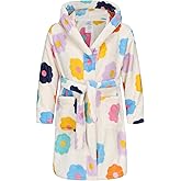 Childlike Me Girls Fleece Hooded Robes Soft Plush Bathrobe for Kids 2-16 Years
