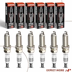 A-Premium Iridium Platinum Spark Plugs Compatible