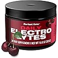 Perfect Keto Electrolytes Hydration Powder | Supports Hydration, Recovery & Healthy Immune System | Sugar Free, Low Carbs, Calories or Fillers | Keto-Friendly & Non-GMO (Black Cherry)