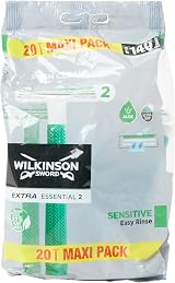 Wilkinson Sword Extra 2 Disposable Razors for Men Sensitive Comfort 20 Count view 3