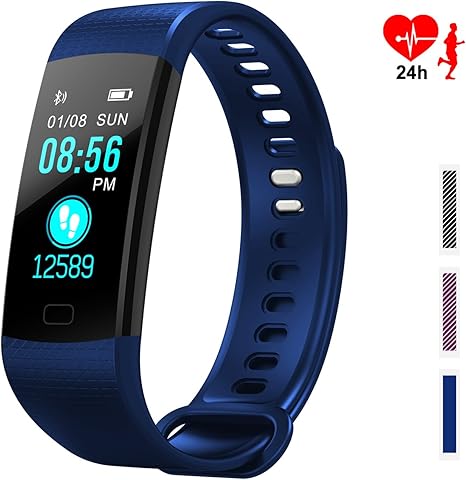 WADEO Fitness Tracker, Pulsera de Actividad Smart Bluetooth ...