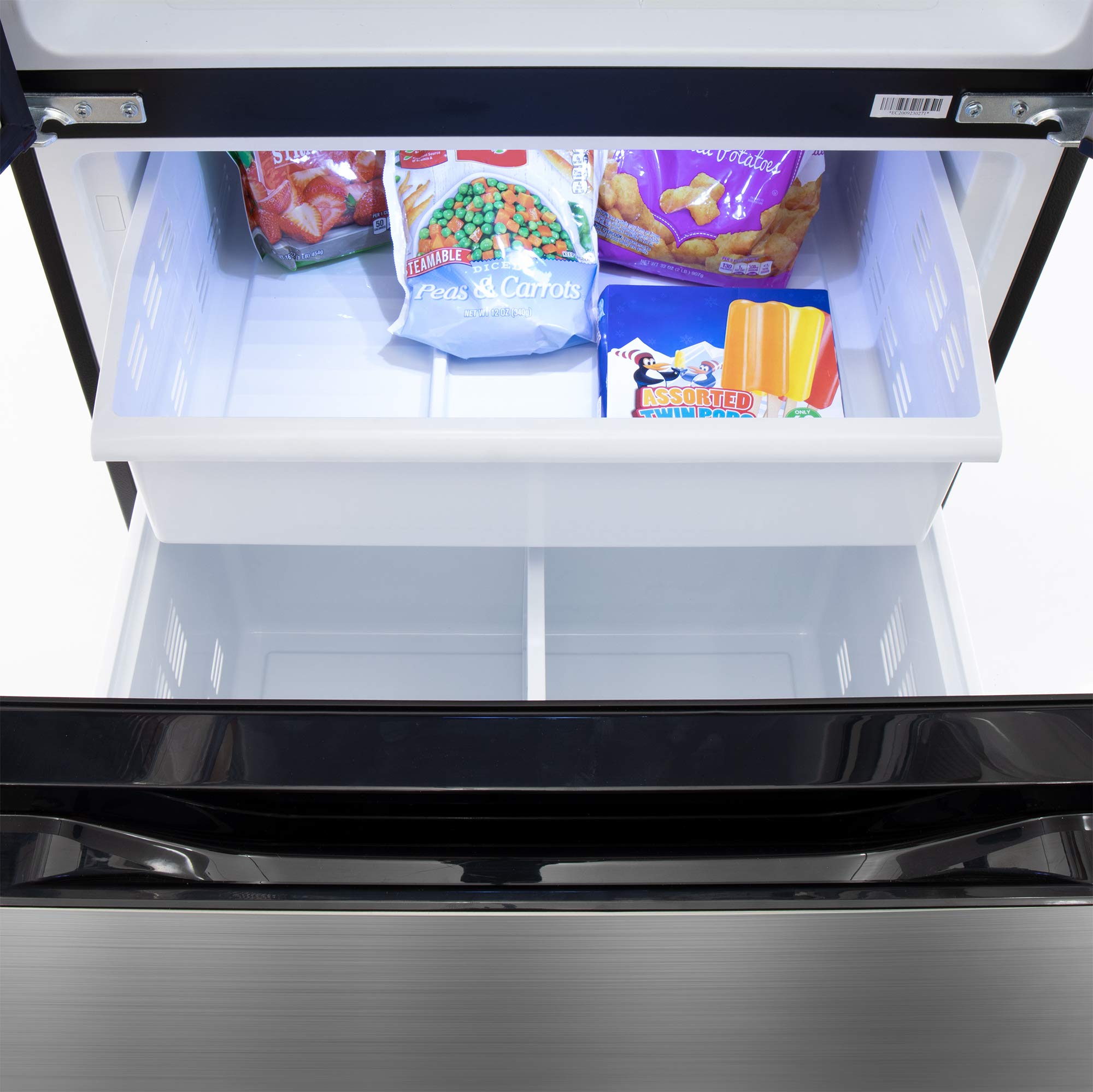 RecPro RV Refrigerator Stainless Steel 16 Cubic Feet 12Volt