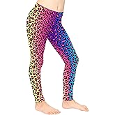 Xpyiqun Girls Leggings Athletic Yoga Pants Tights Trousers Activewear 4-13T