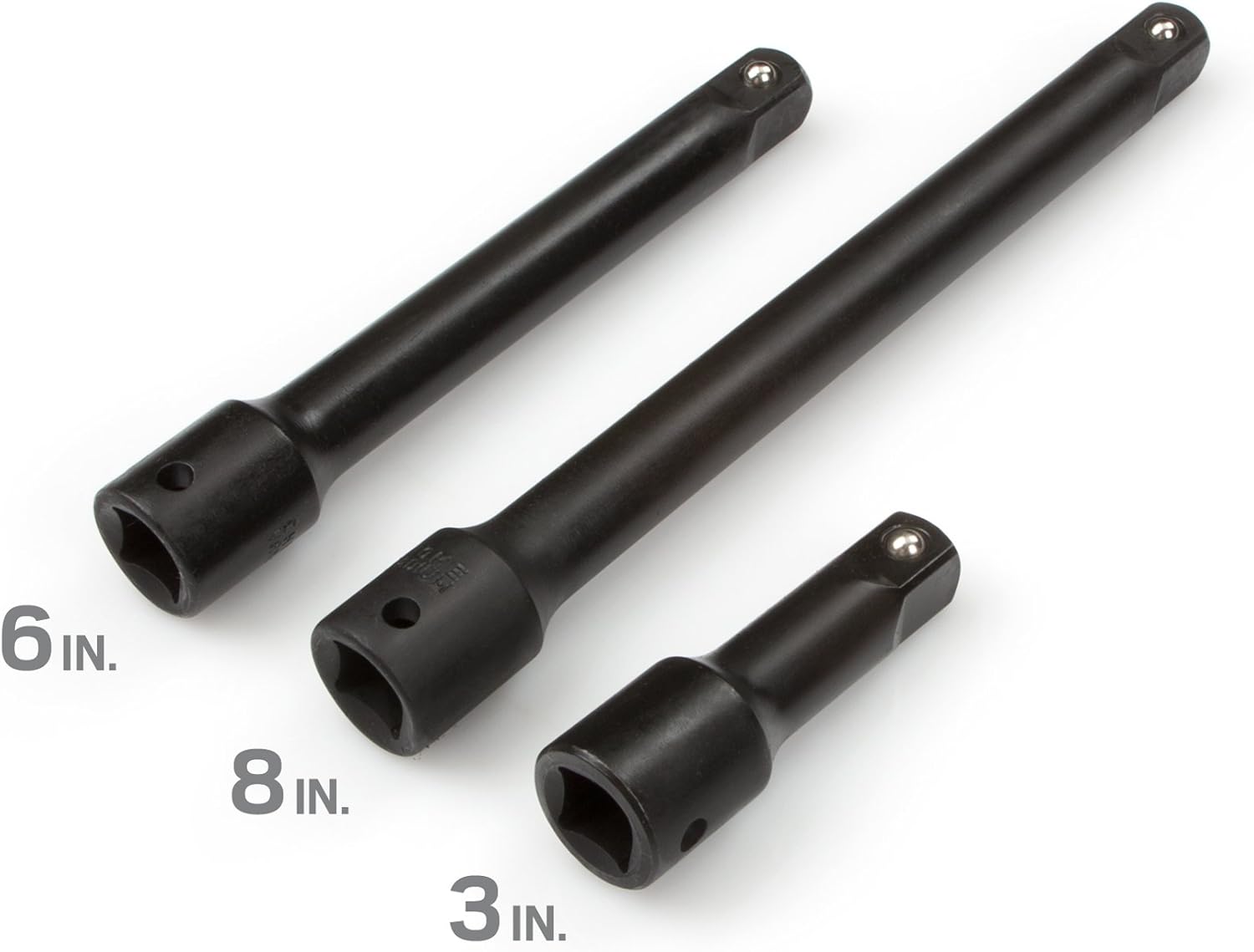 TEKTON 1/2 Inch Drive Deep 6-Point Impact Socket Set, 15-Piece (10-24 mm) | 4883: Home Improvement