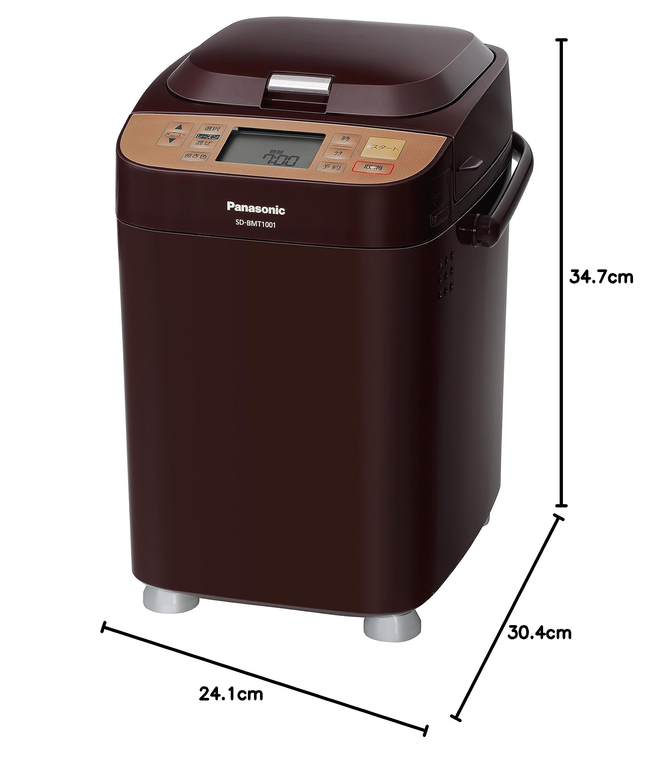 パナソニック ホームベーカリー 1斤タイプ ブラウン SD-BMT1001-T