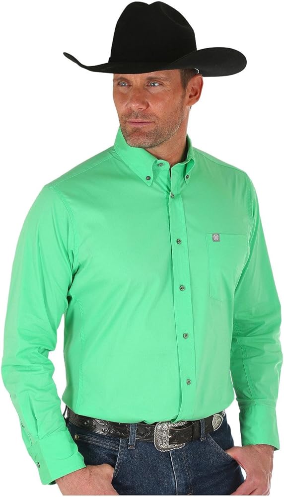 wrangler western shirts long sleeve