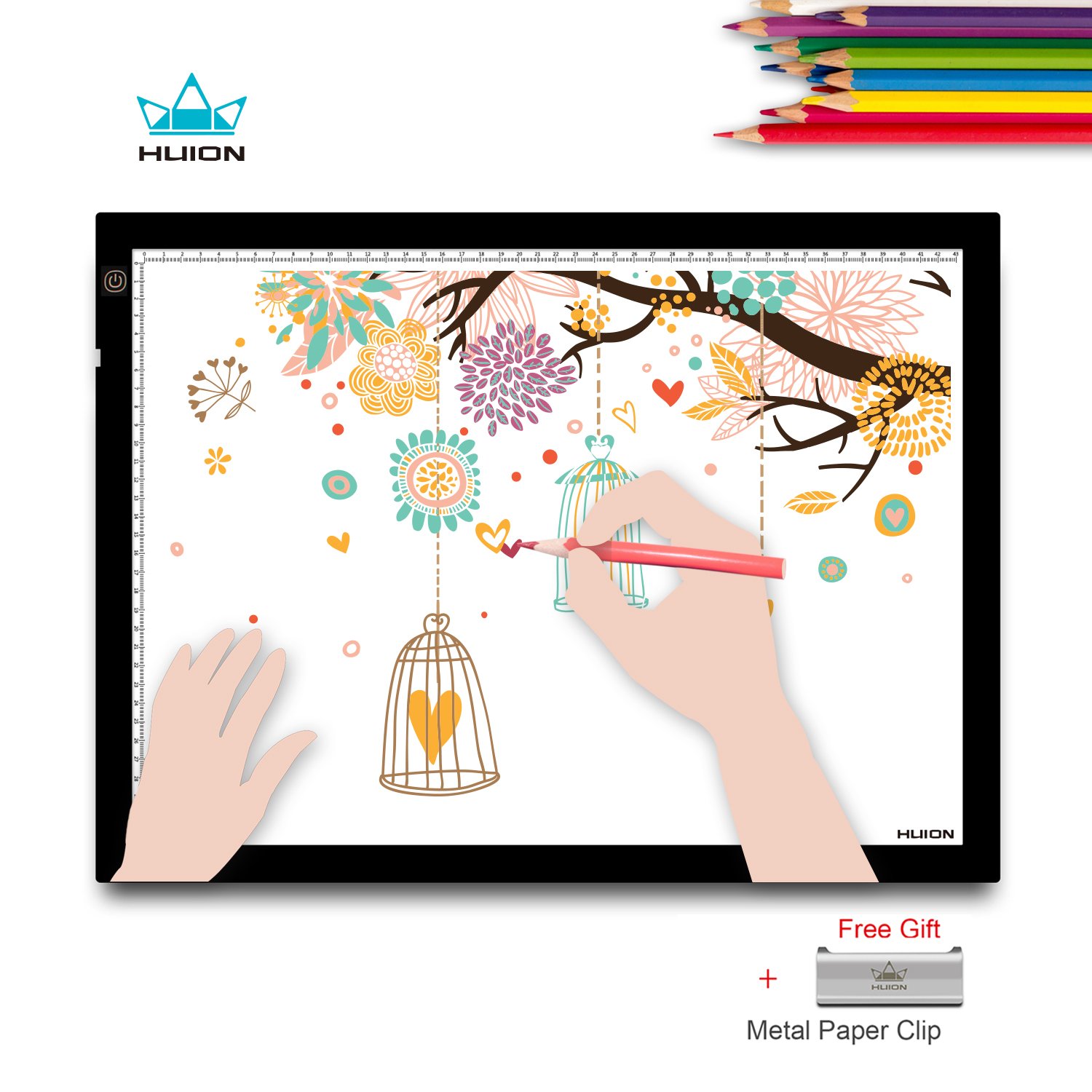 Tavolette da disegno HUION A3 Light Box Tavoletta da Disegno Luminosa