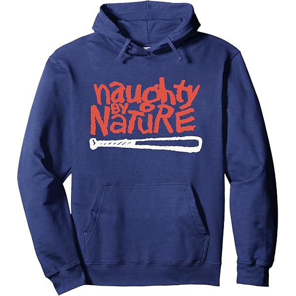 Amazon.com: Naughty By Nature – White Classic Logo Pullover Hoodie