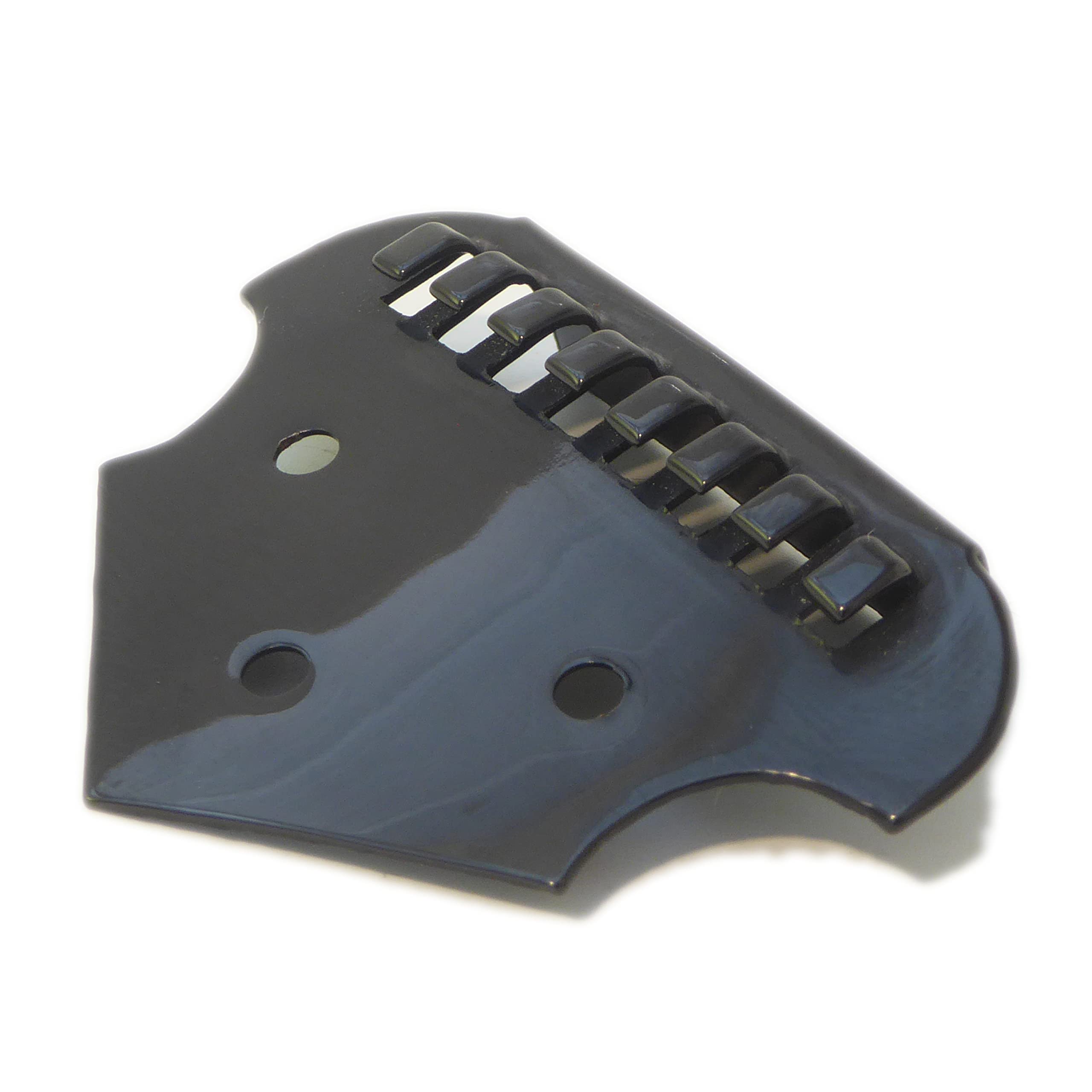 Banjo tailpiece in black