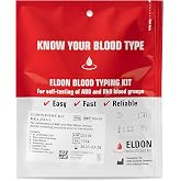 Original Home Blood Typing Kit - New Package + Improved Lancet (1 kit)