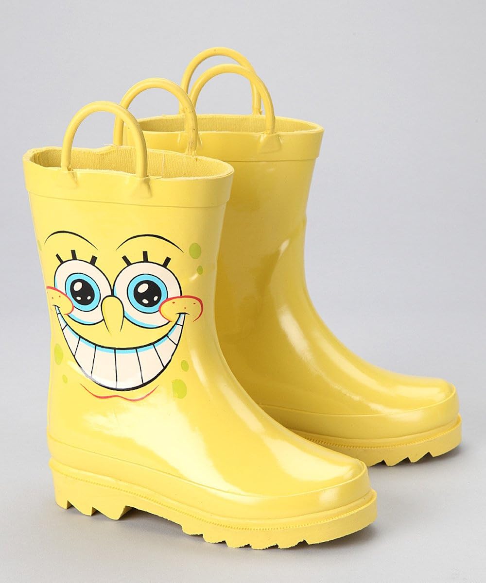 spongebob with rubber boots