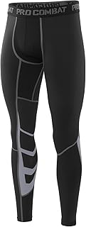 AMZSPORT Herren Fitness Hose Pro Cool Compression Tights Funktionswäsche Pants