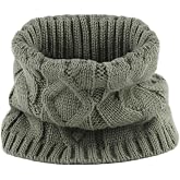 Zsedrut Fall Winter Women Scarves Cable Knitted Scarf For Women Warm Neck Warmer Cold Weather