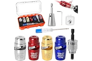 LIFEIDEAS Wire Stripper for Drill, Wire Stripping and Twisting Tool for 8-14 AWG,Cable Quick Stripping Wire Twist Tool, Cable Quick Stripping and Connector, 2024 Upgraded Electric Wire Stripper Tool