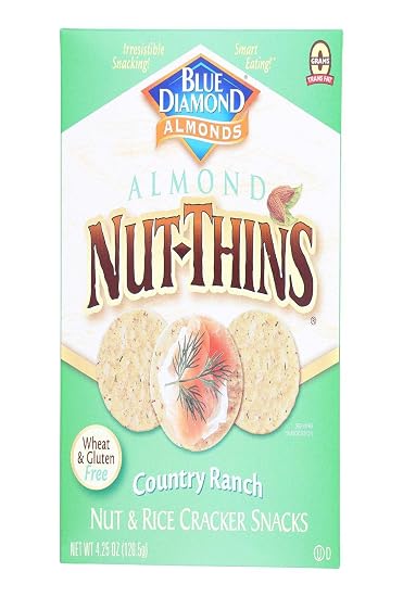 Blue Diamond growers 4.25oz bd country ranch nut thins (041570054048)