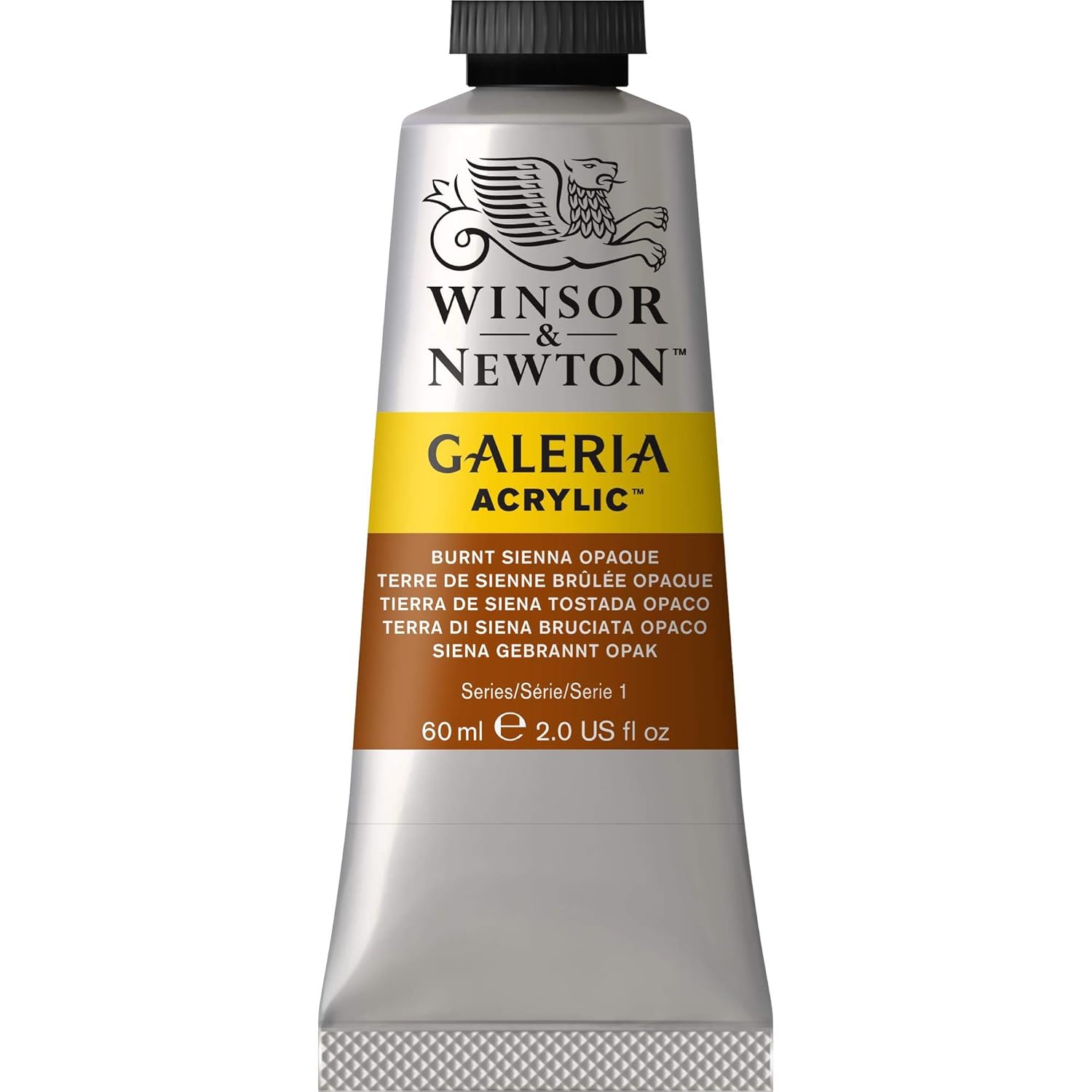 Winsor & Newton SG Education GAL 2120077 Full Range of Galeria Acrylic, 60 mL Tube, Sienna Opaque, 60 ml (Pack of 1)