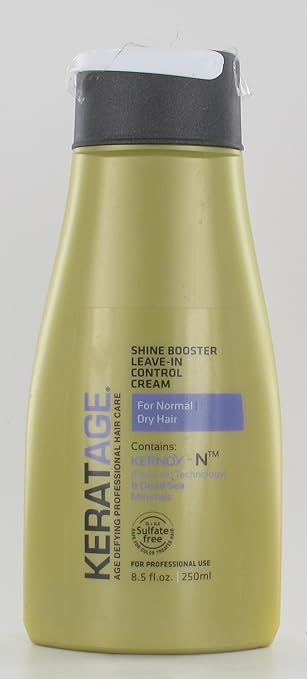 Amazon Com Keratage Shine Booster Leave In Control Cream 8 5oz