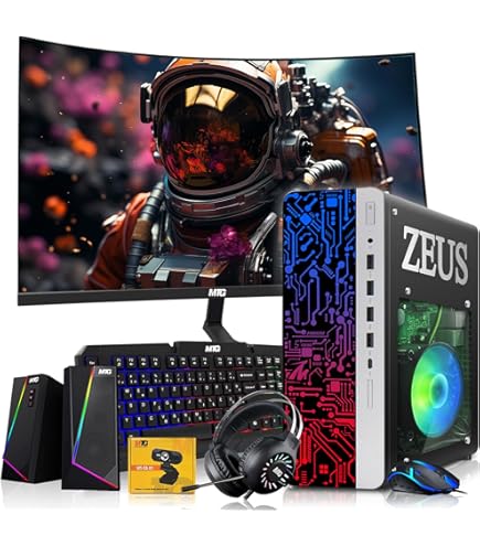Amazon.com: TechMagnet Zeus Pro 9 Gaming Desktop PC, Intel i5, RX