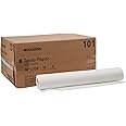 McKesson Medical Exam Table Paper [12 Rolls] – Bed Table Sheet Cover Ideal for Diaper Changing, Waxing, Nursing, Chiropractor, Patternmaking, Tracing - Premium Crepe Paper Roll - White, 18 in x 125 ft