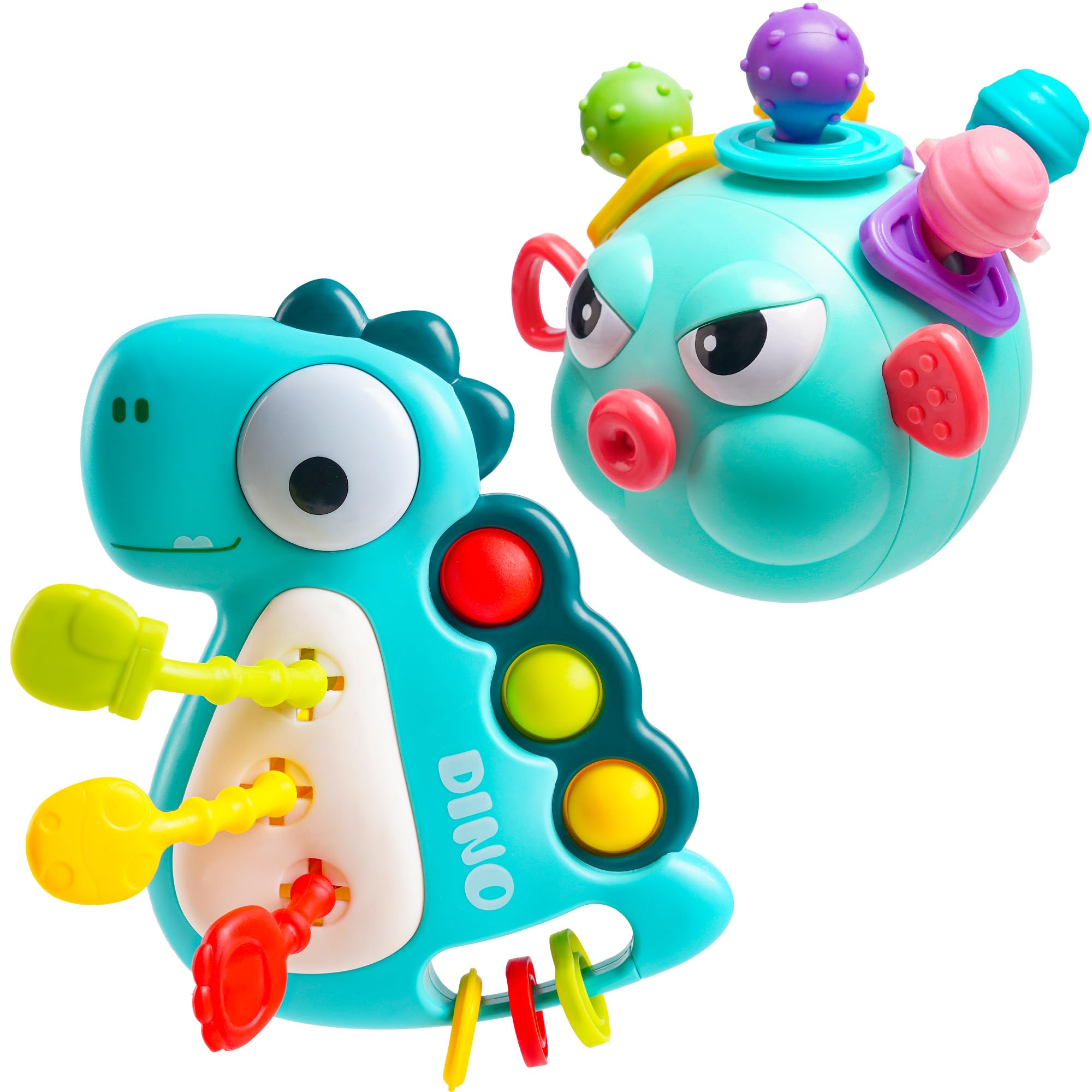 Baby Sensory Montessori Toys Silicone Pull String Activitys and ...