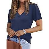 Arach&Cloz Women's Wool Blend Spring Summer Lightweight Business Casual Sweater Tops 2026