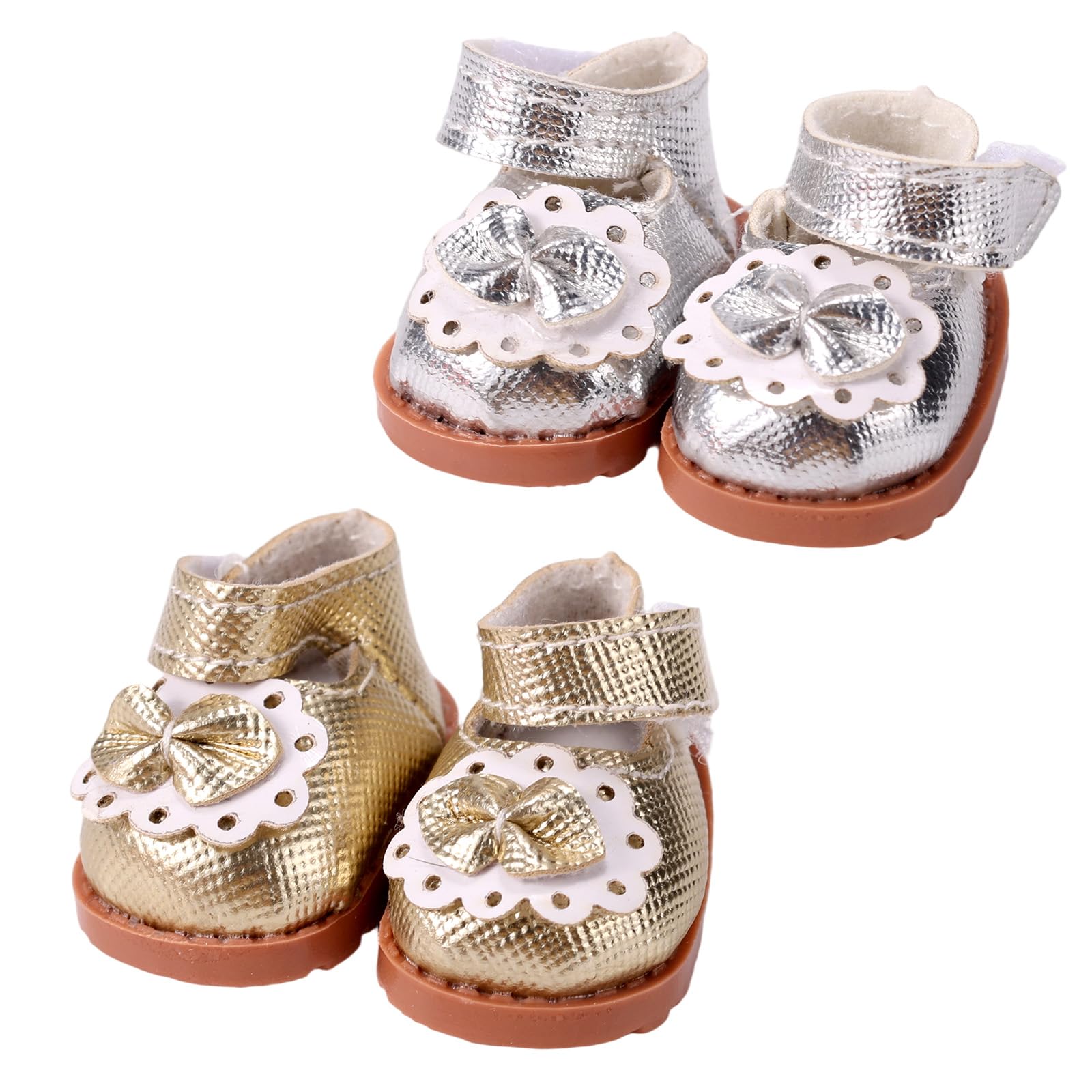 2 Pairs Mini Doll Shoes for Dolls, 2 Styles 6.69in Mini Doll Clothes Shoes Fashion Kawaii Canvas Sneaker for Toy Outfit Accessories