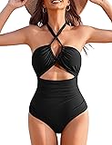 AI'MAGE Womens One Piece Swimsuit Tummy Control