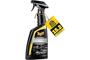 Meguiar's Ultimate Protectant, Exterior & Car Interior Protectant with UV Clear Coat Technology, Non-Greasy Formula for Shining and Protecting Vinyl, Rubber, and Plastic, 15.2 Oz Spray Bottle