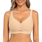Avidlove Wireless Bras for Women Bras No Underwire Seamless Push Up Bralette Full Coverage Comfort Bra Everyday Bra