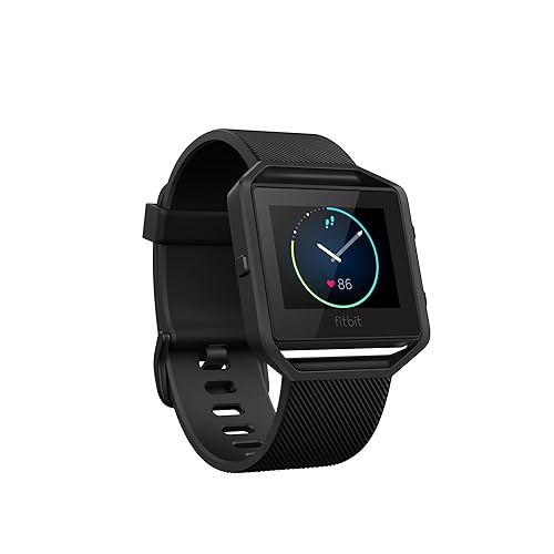 Fitbit Blaze Special Edition, Gun Metal, Small inch