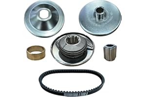 30 Series 6.5 HP Go Kart Torque Converter Driver Pulley Clutch Compatible with Mini Bike Comet Manco Predator 212CC 3/4" Bore