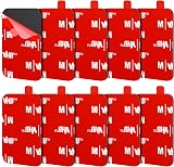 FIXCHORD Double Sided Sticky Pads 10Pcs 44x34mm Heavy Duty Adhesive view 1