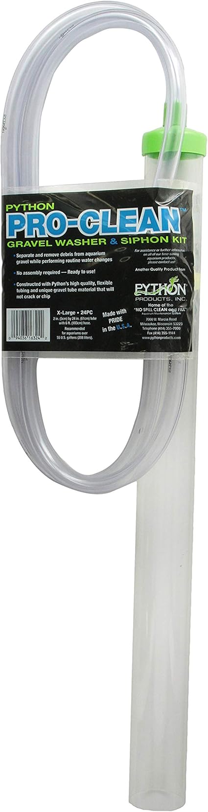 python gravel tube