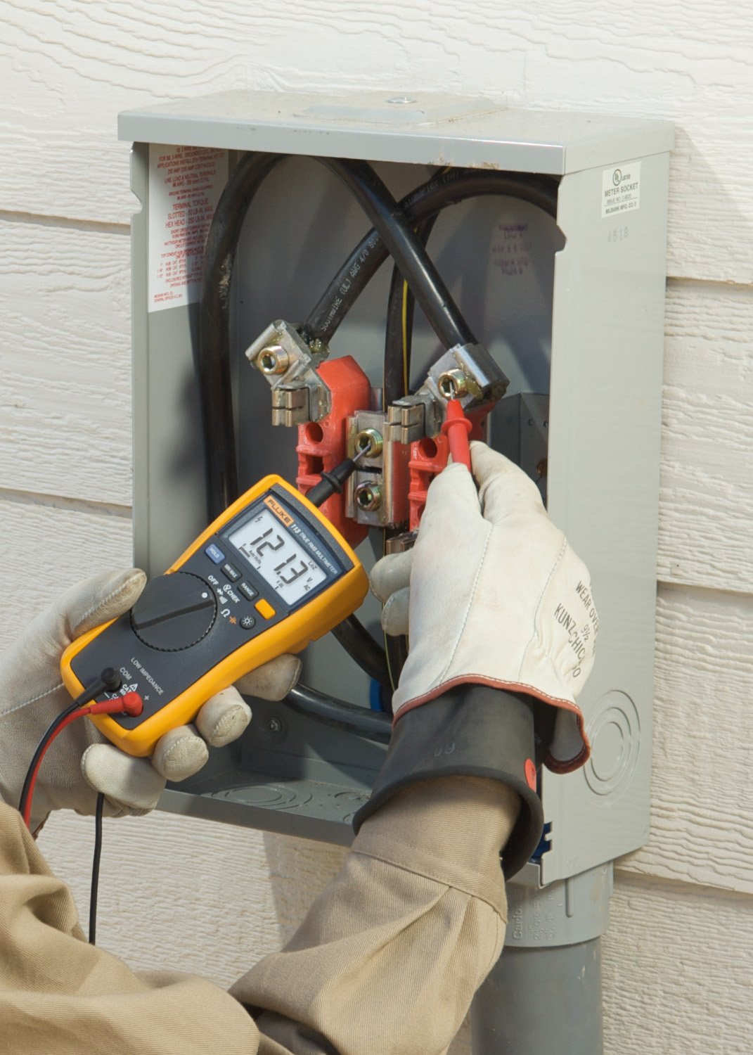 Fluke 113 TrueRMS Utility Multimeter 715933110978 eBay