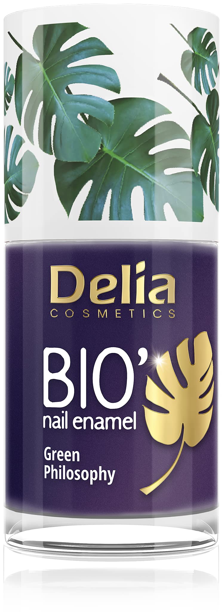 Delia Cosmetics - Bio Green Nail Polish - COOKIE - Vegan Friendly - Perfect Opacity and Shine - Easy and Fast Application - Natural Ingredients - Long Lasting Color up to 6 Days - 11ml