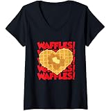 Waffle Heart I Love Waffles Waffle 