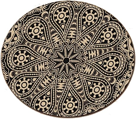 CUTTE National Wind Round Carpet Computerstuhl Kissen Bürostuhl