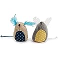 SmartyKat (2 Count Mouse Mates Plush Catnip Cat Toys - Brown/Gray, 2 Count