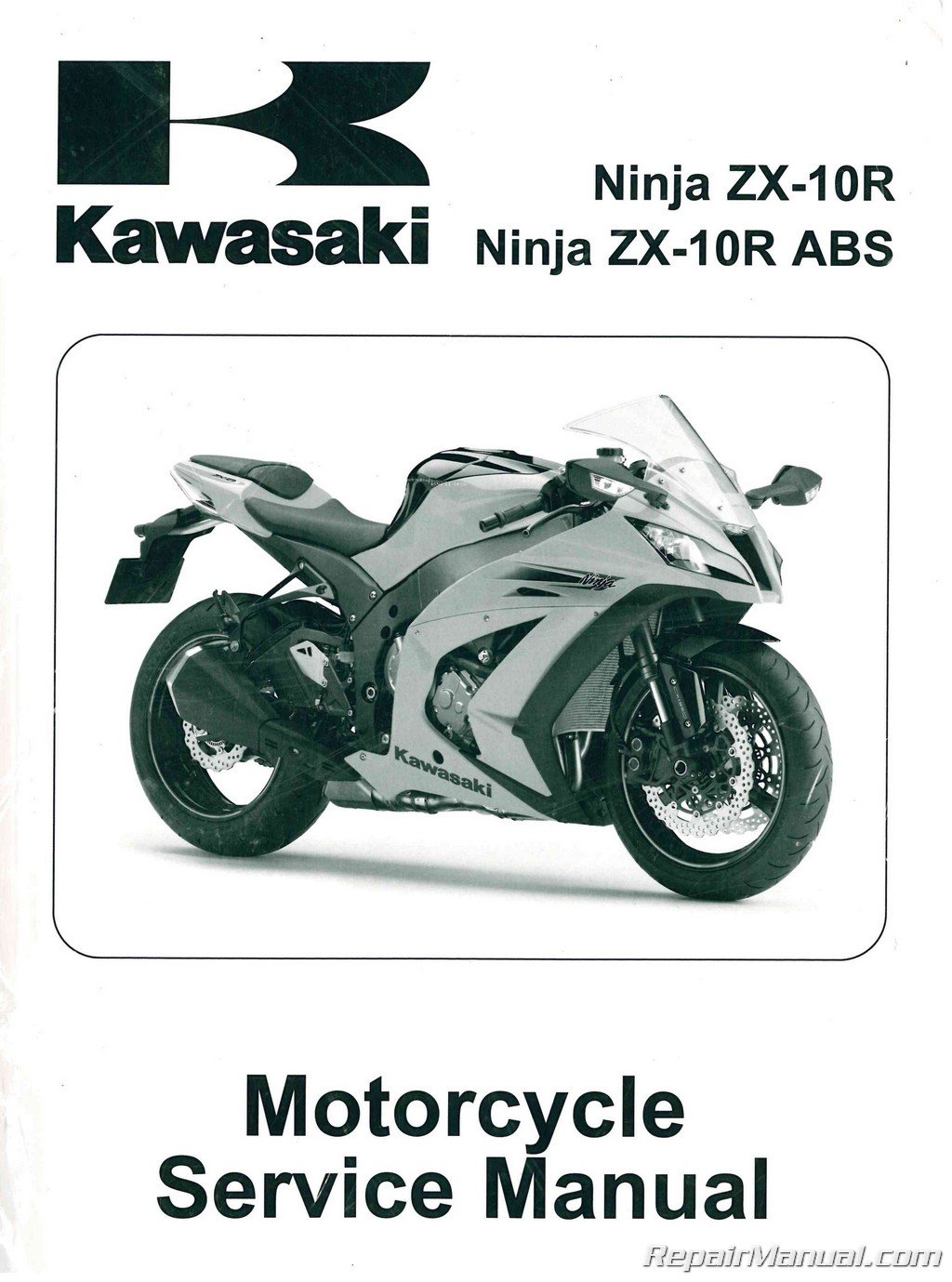99924-1443-05 Kawasaki Ninja ZX 10R Manual 2011-2014: Manufacturer:  Amazon.com: Books