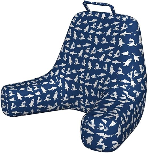 Amazon Com Ambesonne Shark Husband Pillow With Back Pocket Shark