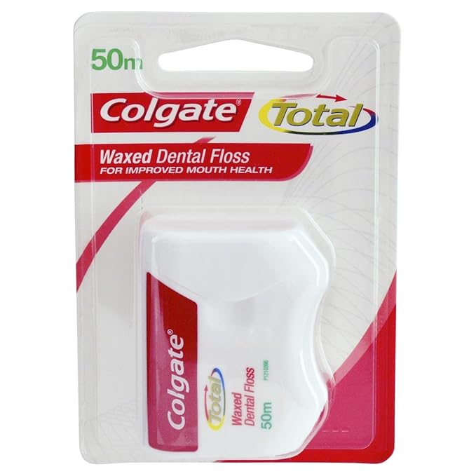 Colgate Total Waxed Dental Floss 50m Health & Personal Care