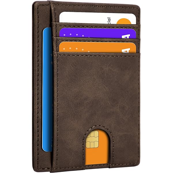 Amazon.com: XZVXZV Slim Minimalist Wallet for Men,Front Pocket