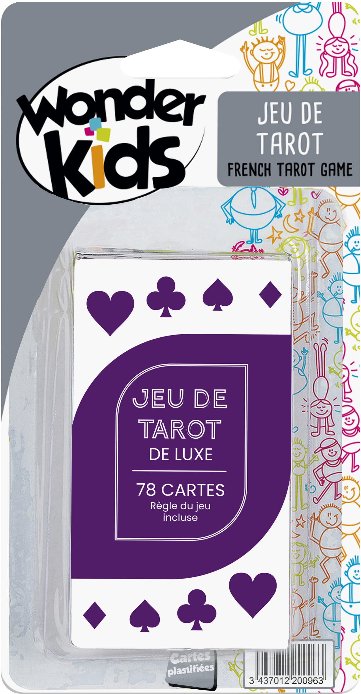 COFALU KIM'PLAY S.A. Set of 78 Plastic Cards