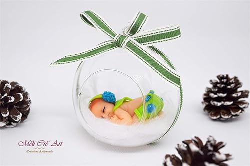 Boule De Noël Suspension Pour Sapin Ornement Bébé Enfant