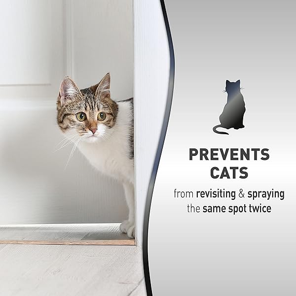NATURE’S MIRACLE ADVANCED PLATINUM NO MORE SPRAYING, 24 OUNCES, HELPS DISCOURAGE REPETITIVE CAT SPRAYING