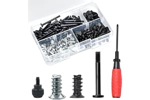 Nivithi 160 PCS Computer Screws PC Fan Screws Kit,Case Fan Mount Screws Long Short Screws Kit,Computer PC Case Fan Screws Ass