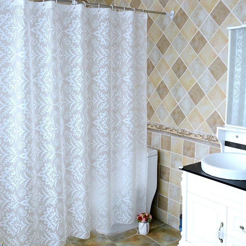 Lili Palace Hotel Wind Waterproof Wet Shower Curtain Shower